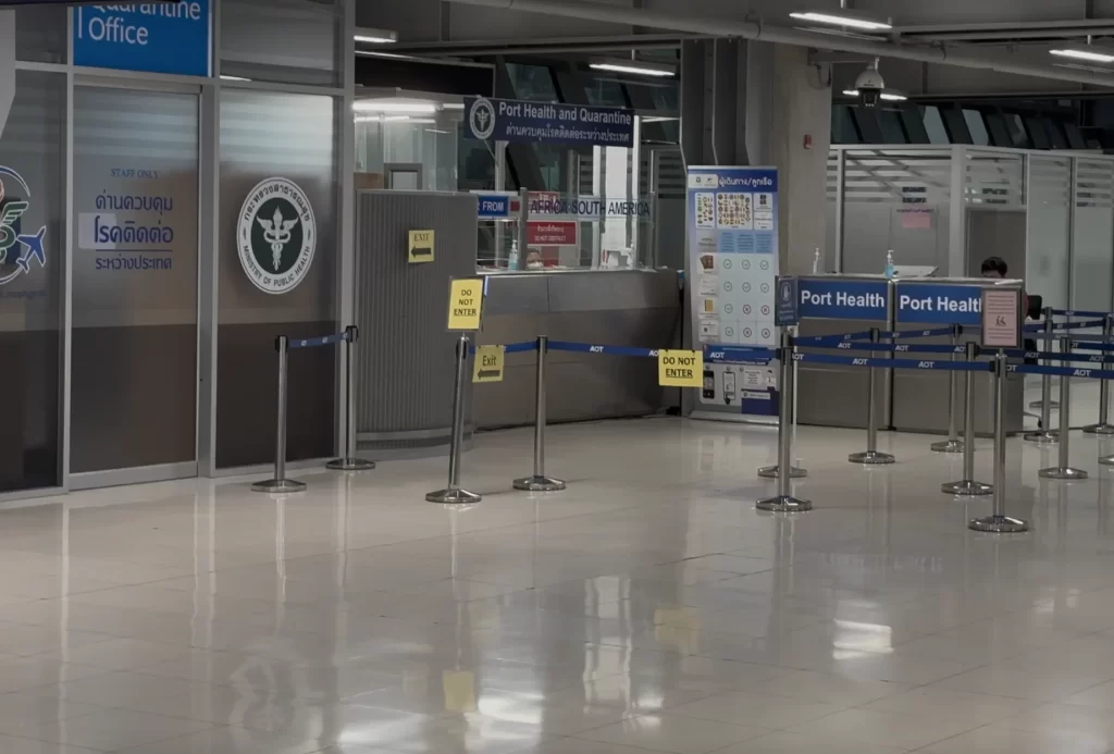 Health Control Thailand Airport